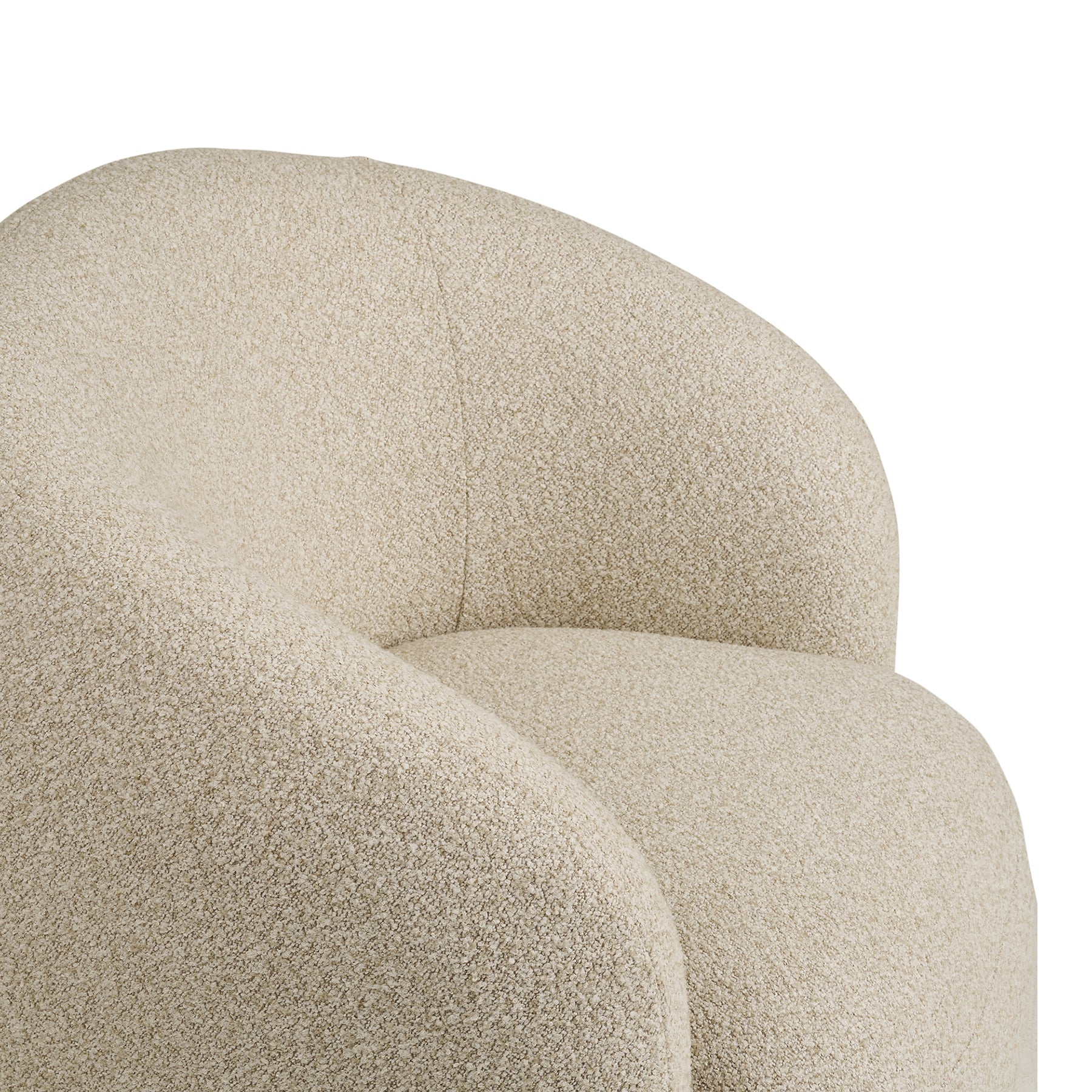 Hawkes Sand Swivel Lounge Chair