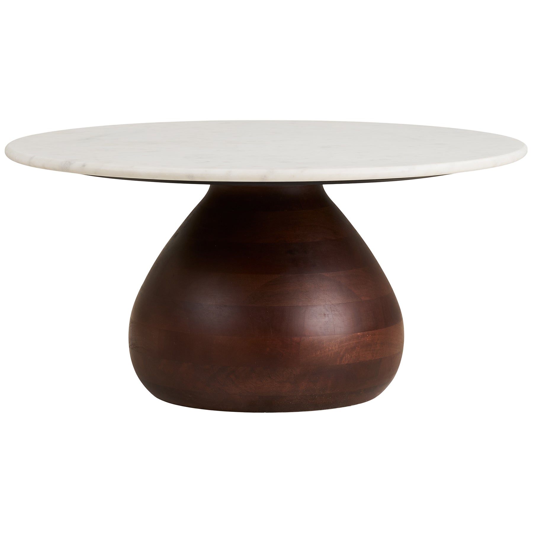 Heide Marble/Mango Wood Coffee Table