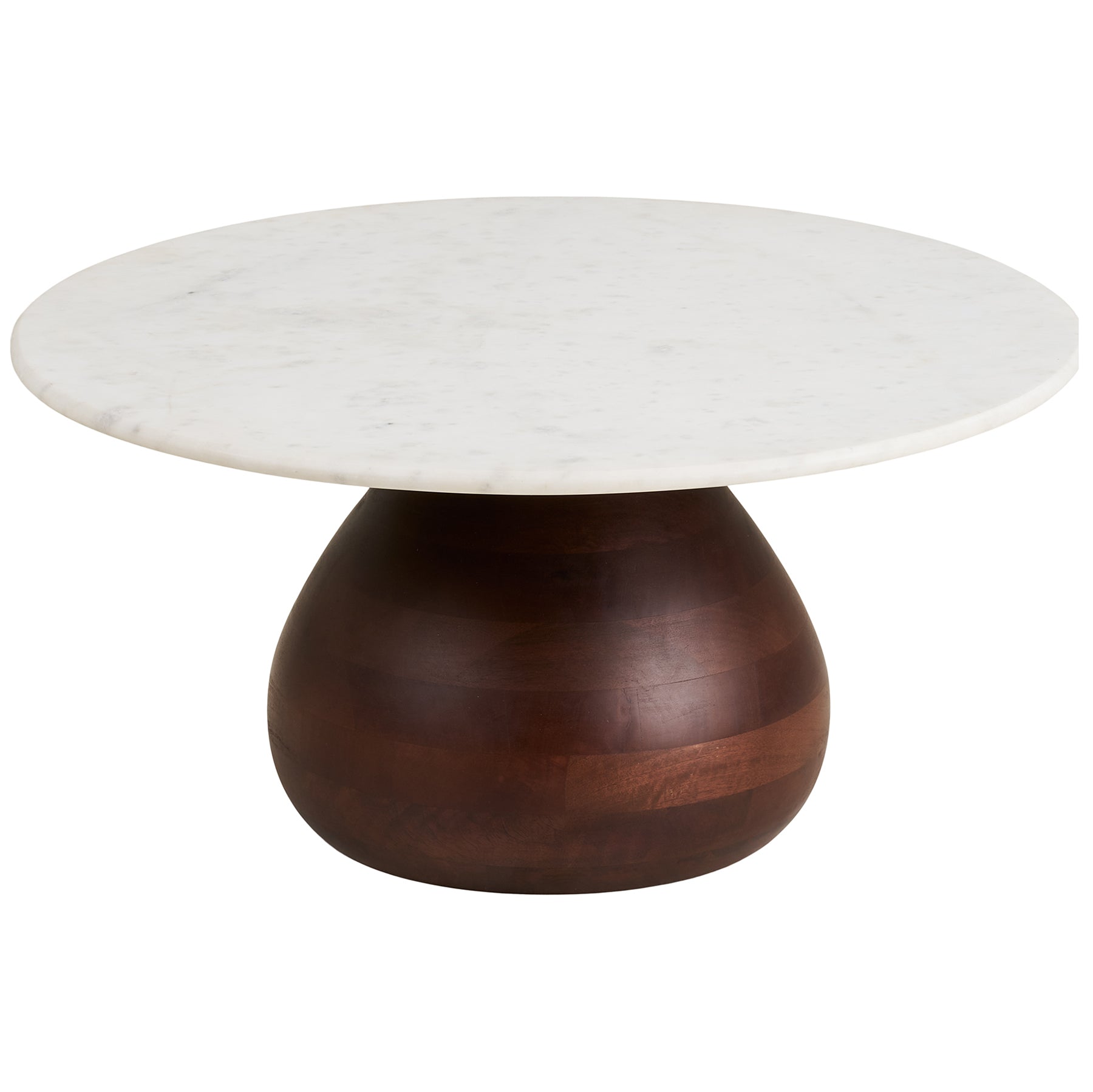 Heide Marble/Mango Wood Coffee Table