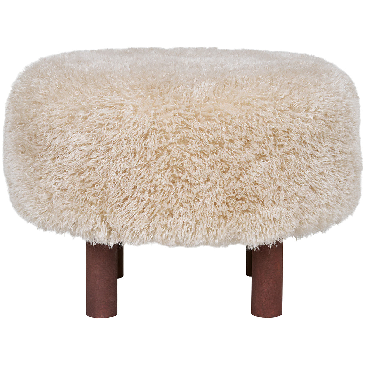 Inverness Light Brown Pouf