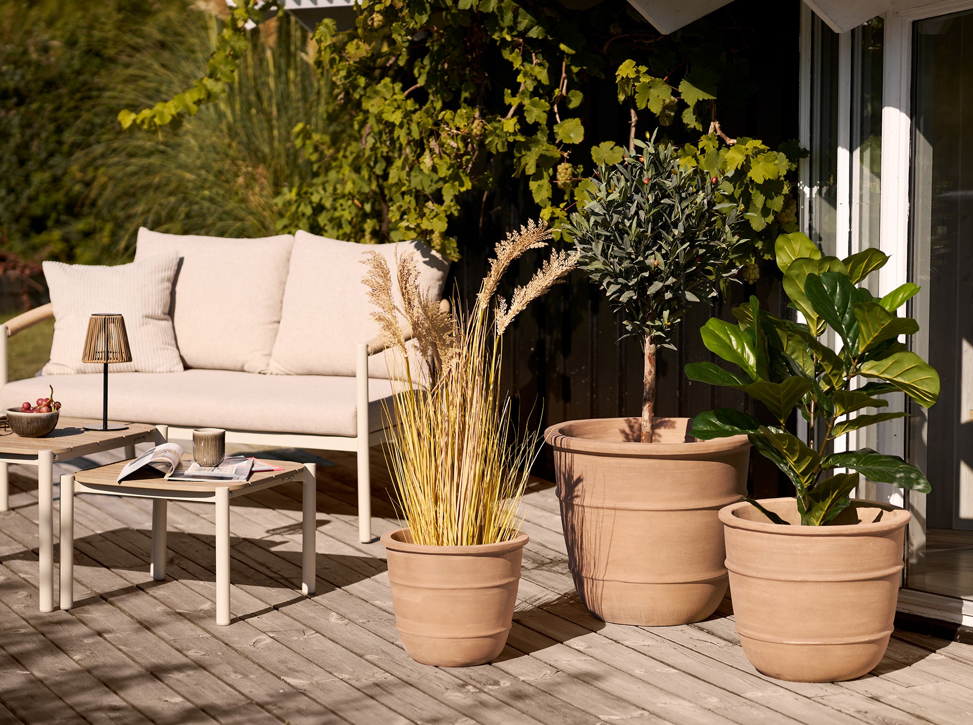 Kragholm Brown Planter (3/Set)