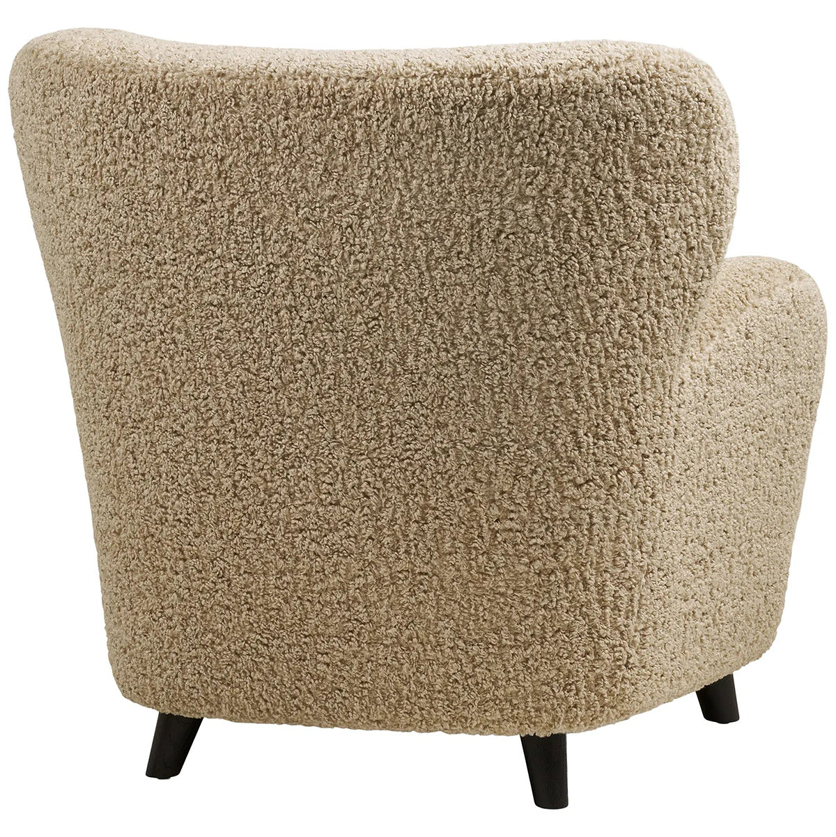 Lunaro Light Brown Lounge Chair (Outlet)