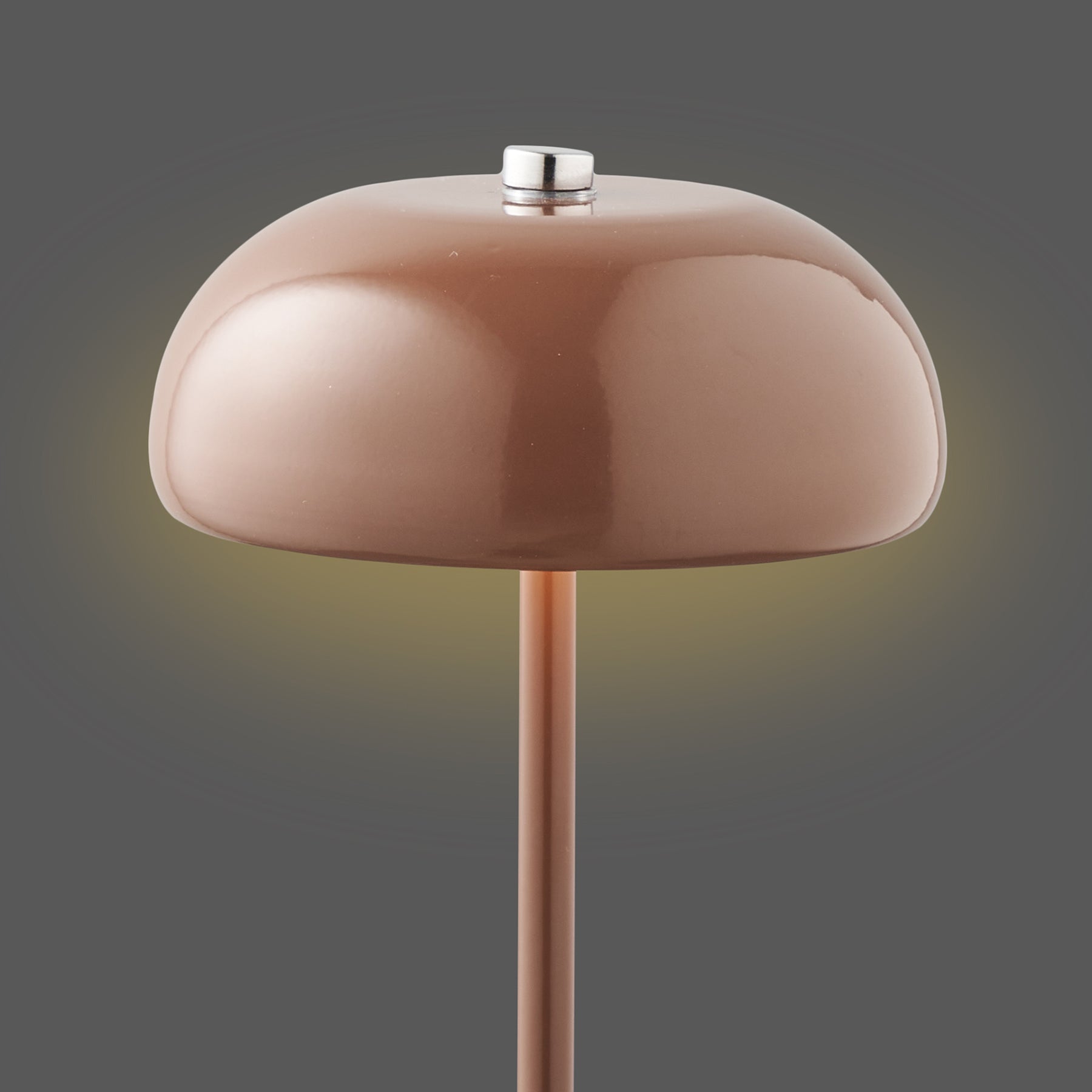 Margate Brown Rechargeable Table Lamp