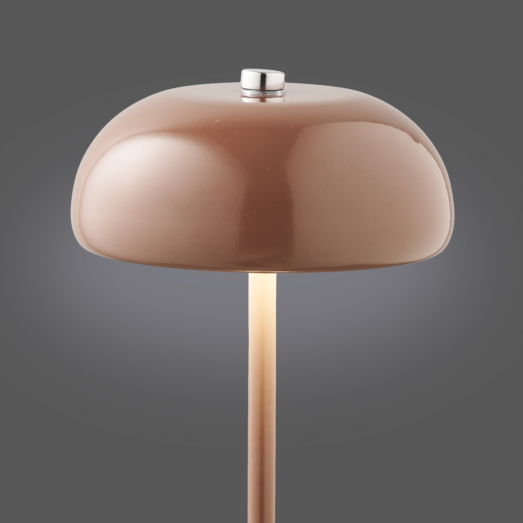 Margate Brown Rechargeable Table Lamp