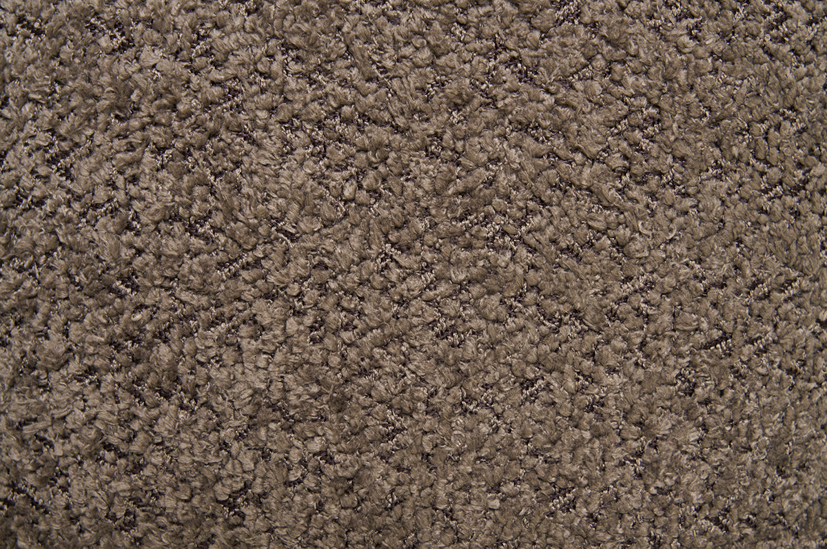 Medas Brown Boucle Pouf