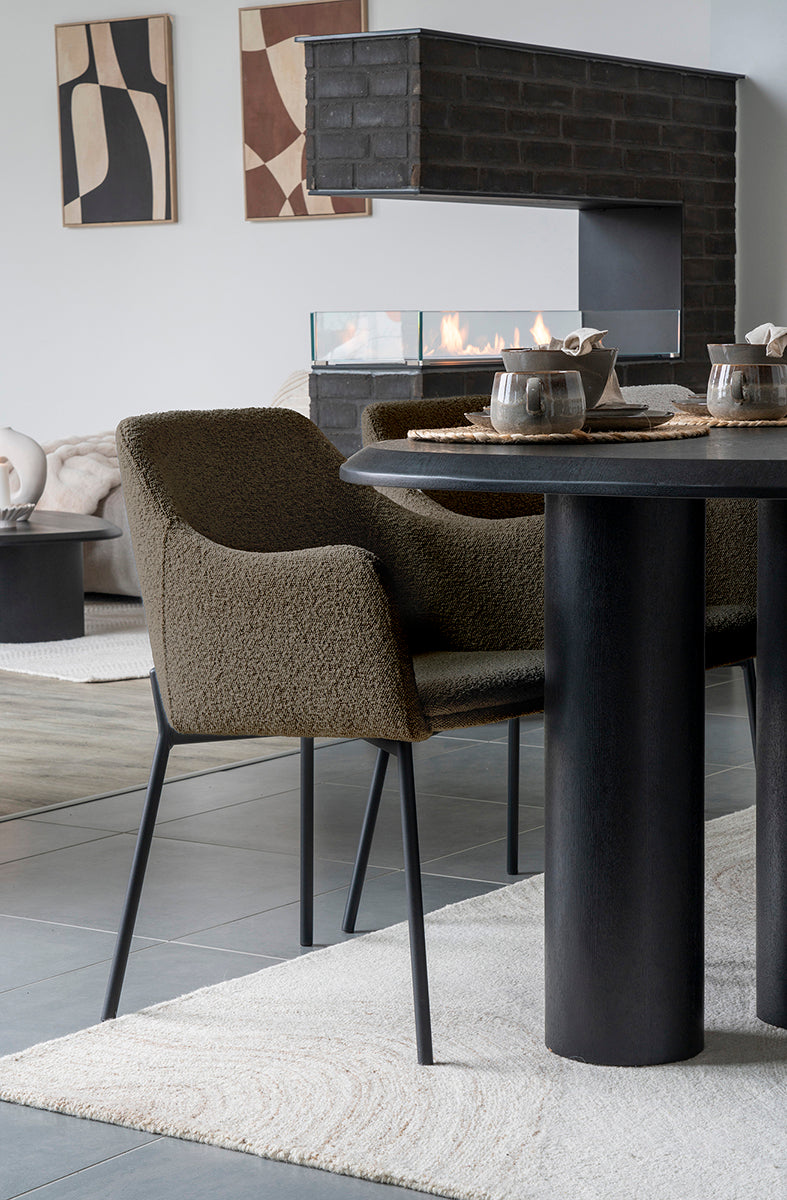 Melilla Boucle Dining Chair