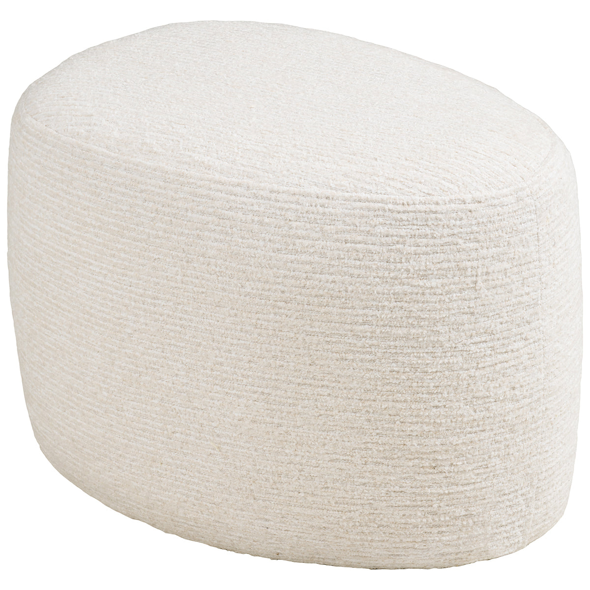 Olvera Chenille Swivel Lounge Chair with Footrest