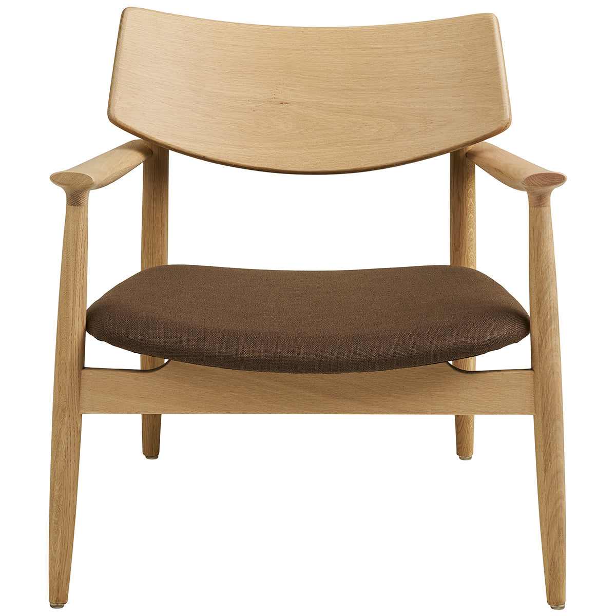 Olvera Oak Wood Lounge Chair