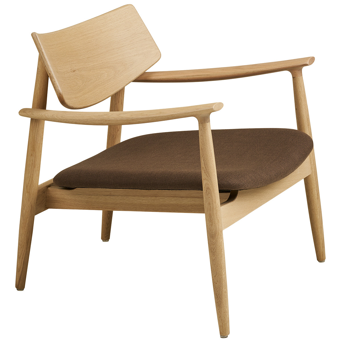 Olvera Oak Wood Lounge Chair