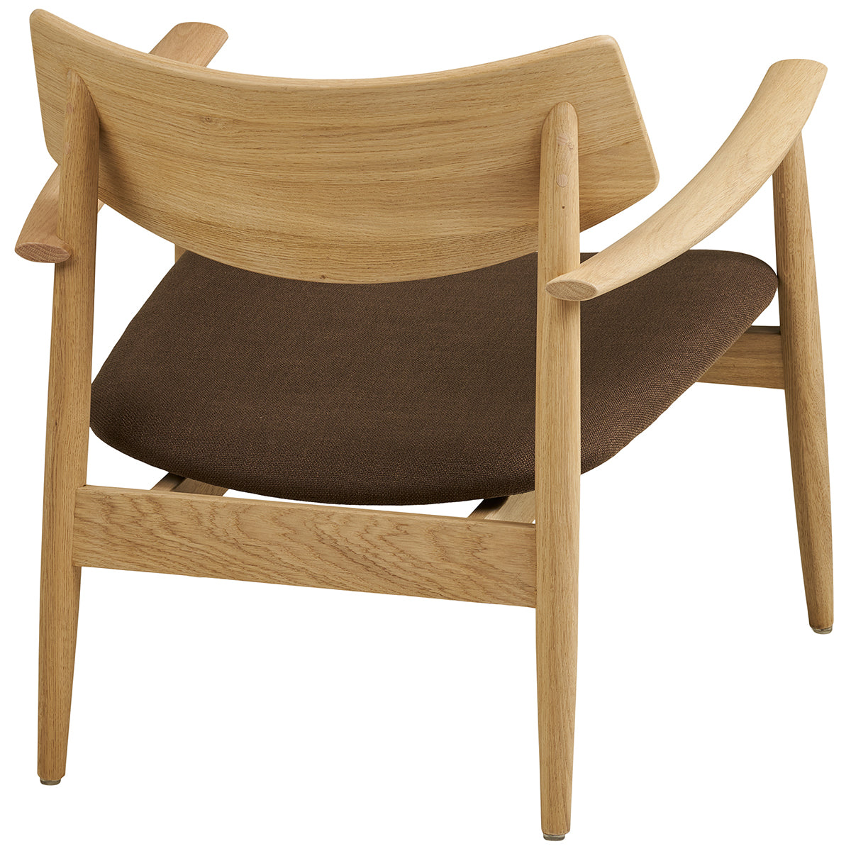 Olvera Oak Wood Lounge Chair
