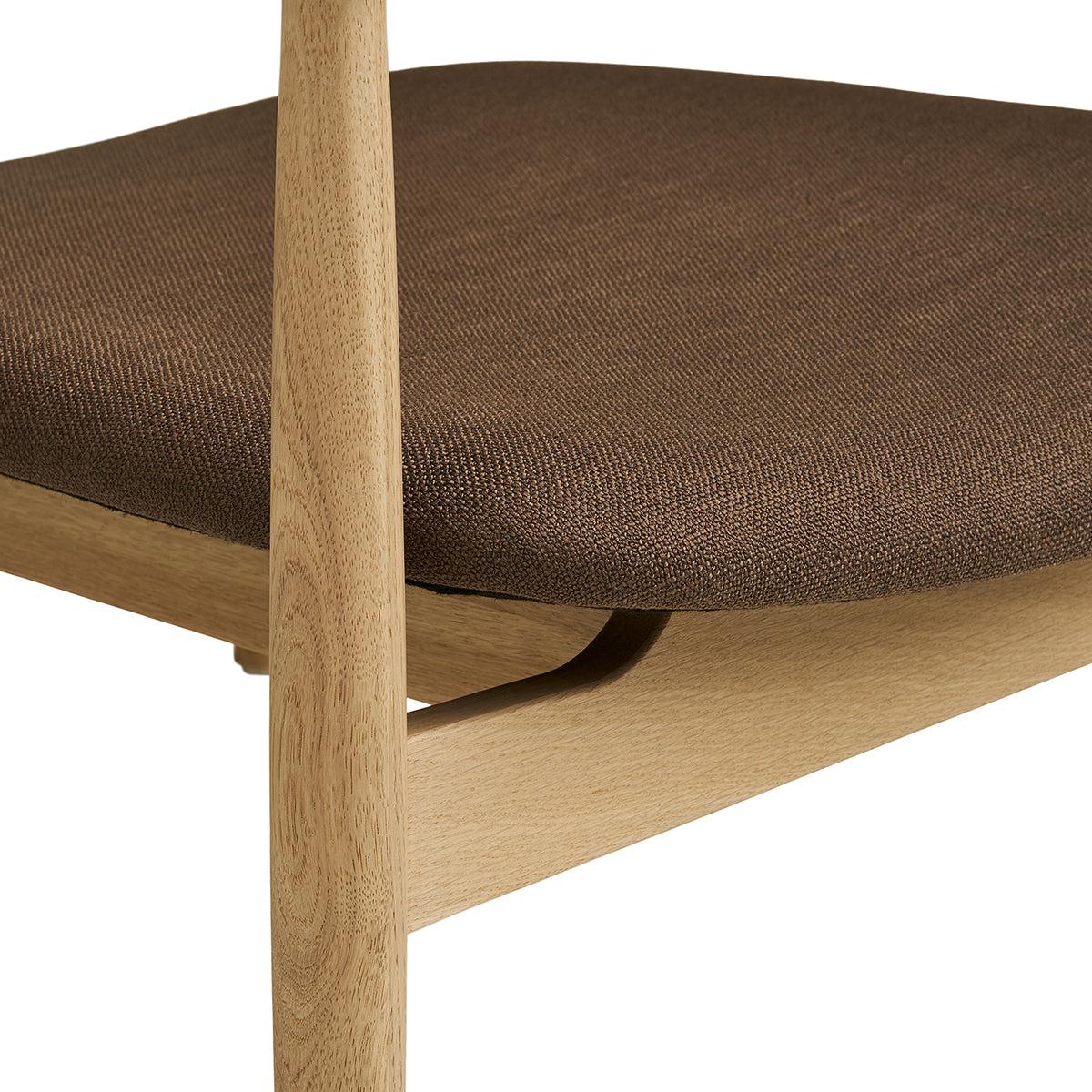 Olvera Oak Wood Lounge Chair