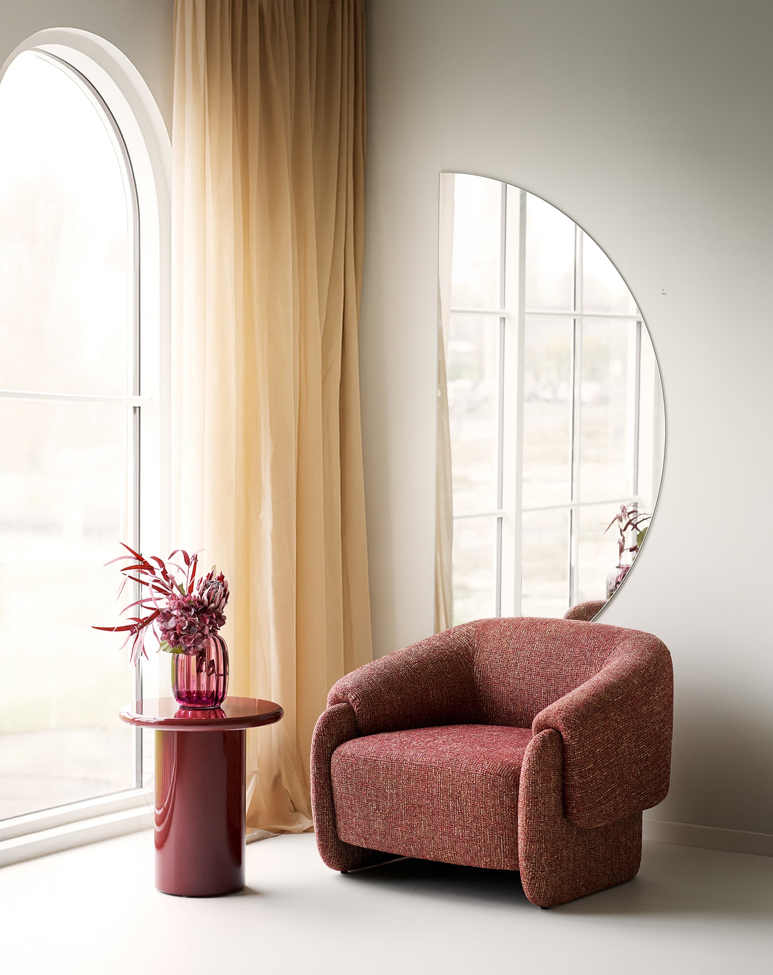 Otago Bordeaux Side Table