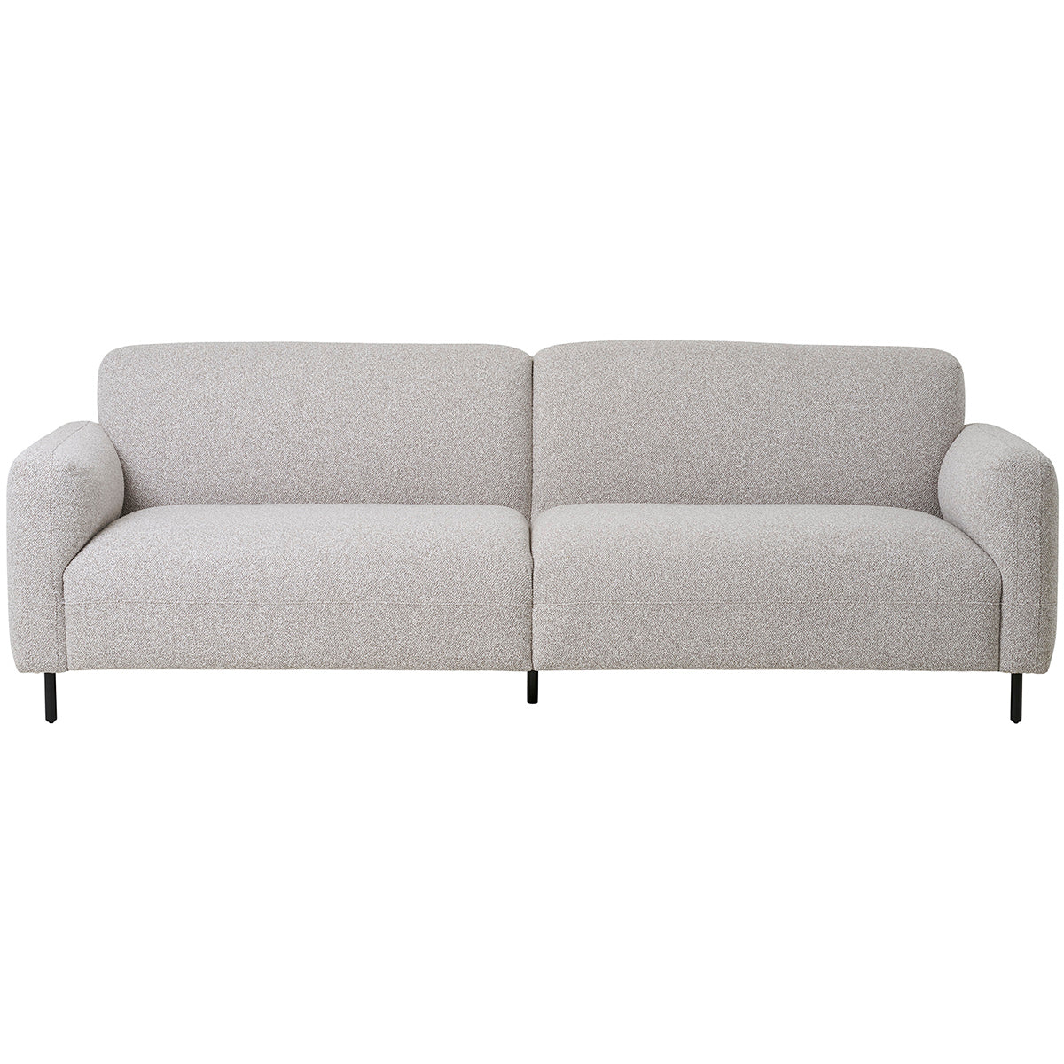 Salvador Lighy Grey Boucle 3 Seater Sofa