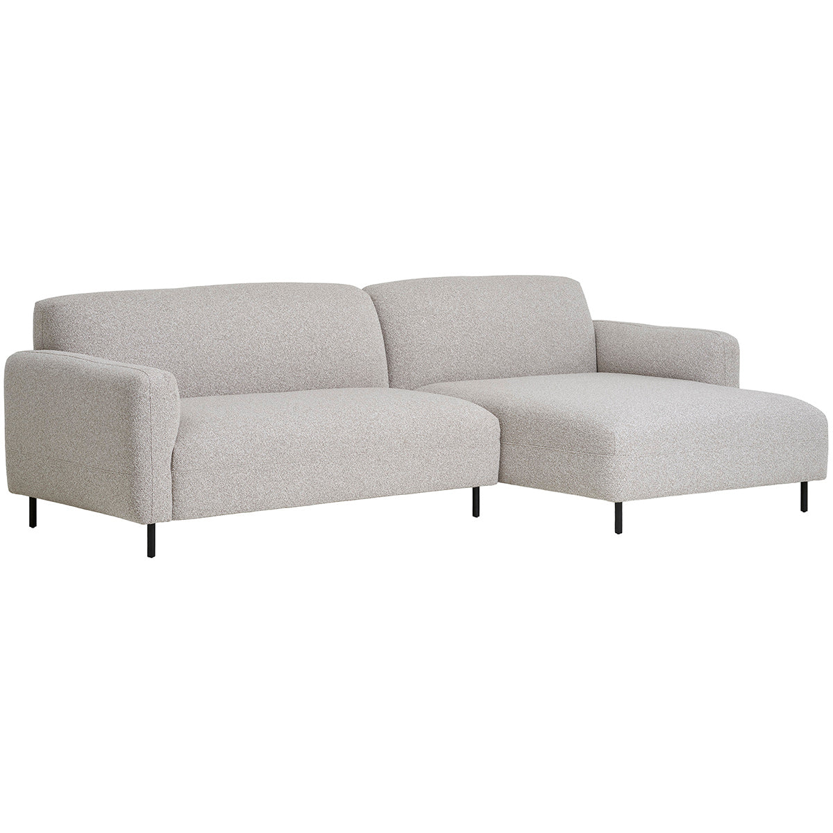 Salvador Lighy Grey Boucle Lounge Sofa