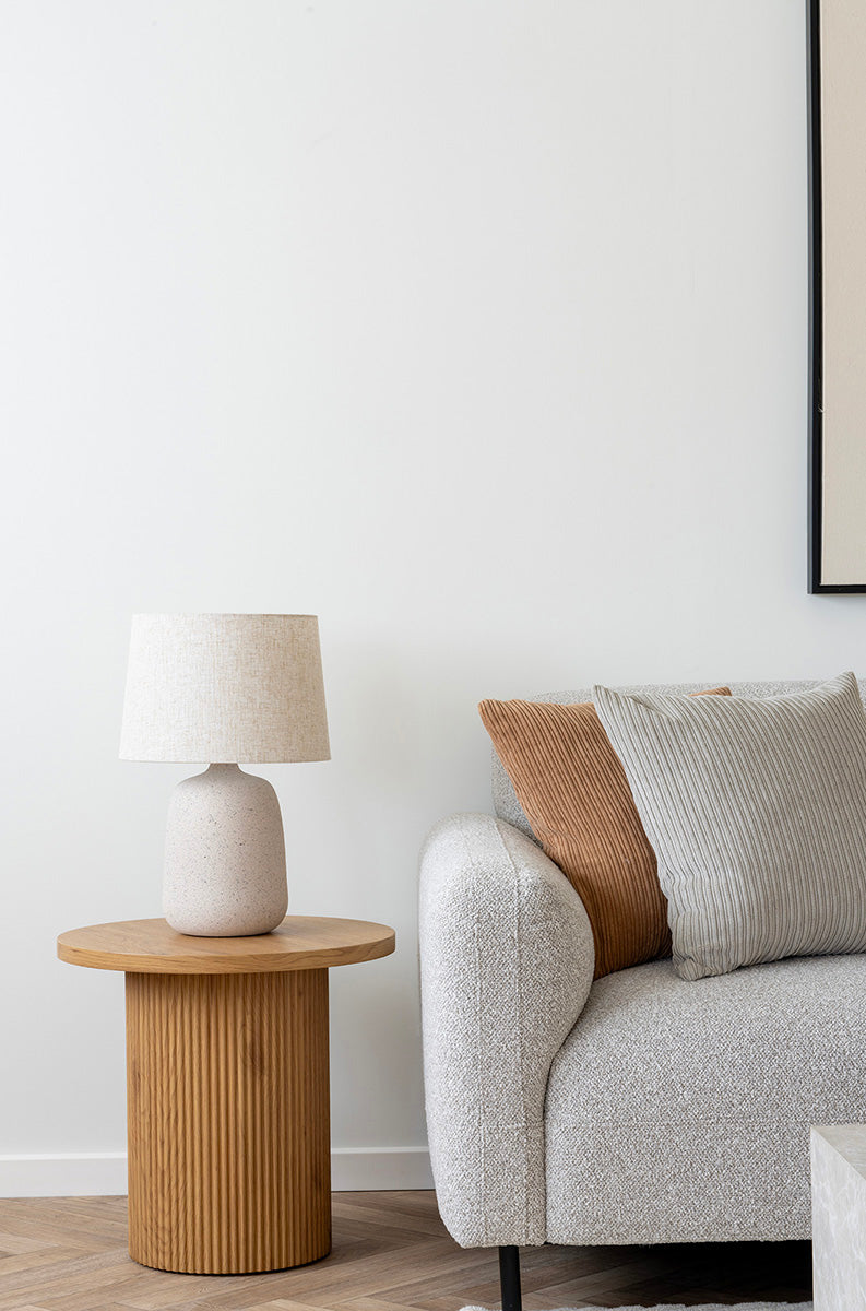 Salvador Lighy Grey Boucle Lounge Sofa