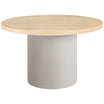 Solva Natural Sand Round Dining Table