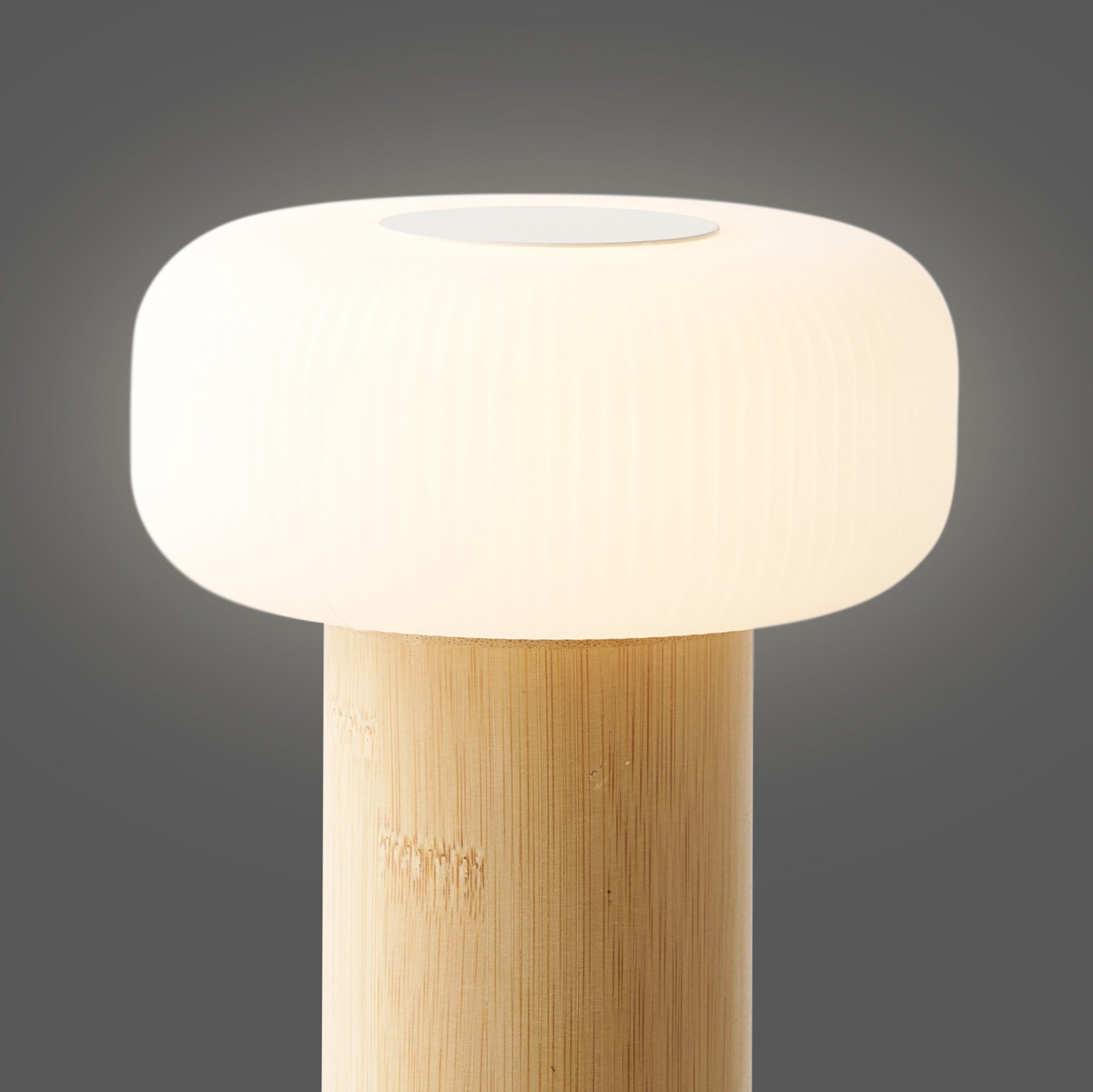 Stafford Bamboo Rechargeable Table Lamp