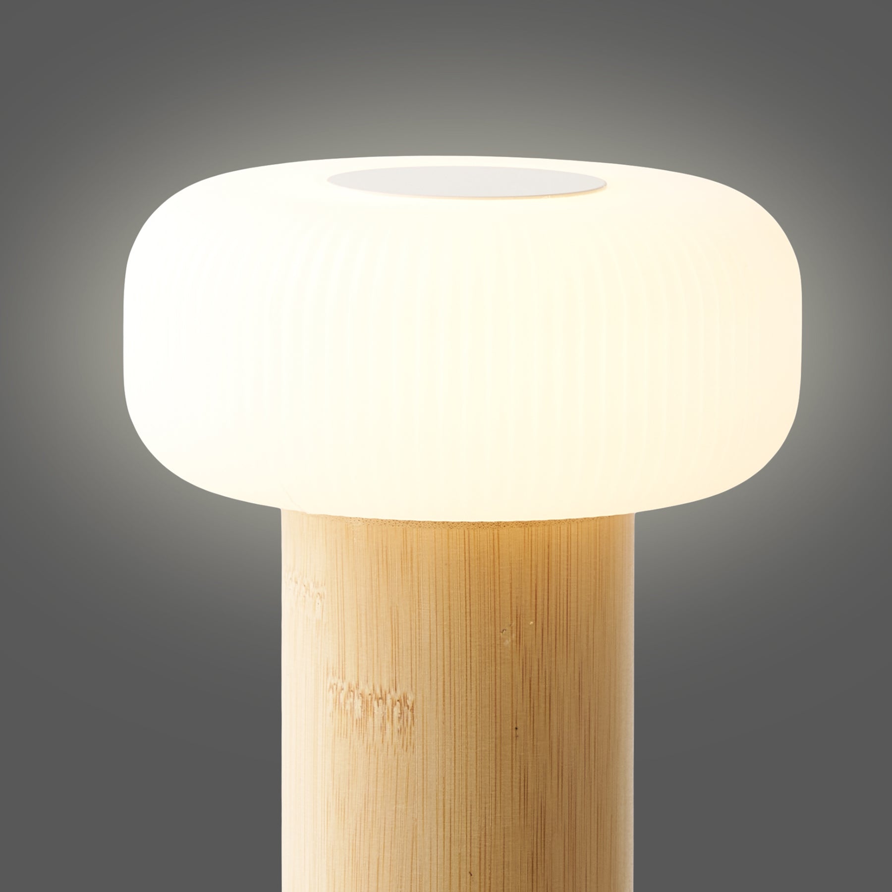 Stafford Bamboo Rechargeable Table Lamp