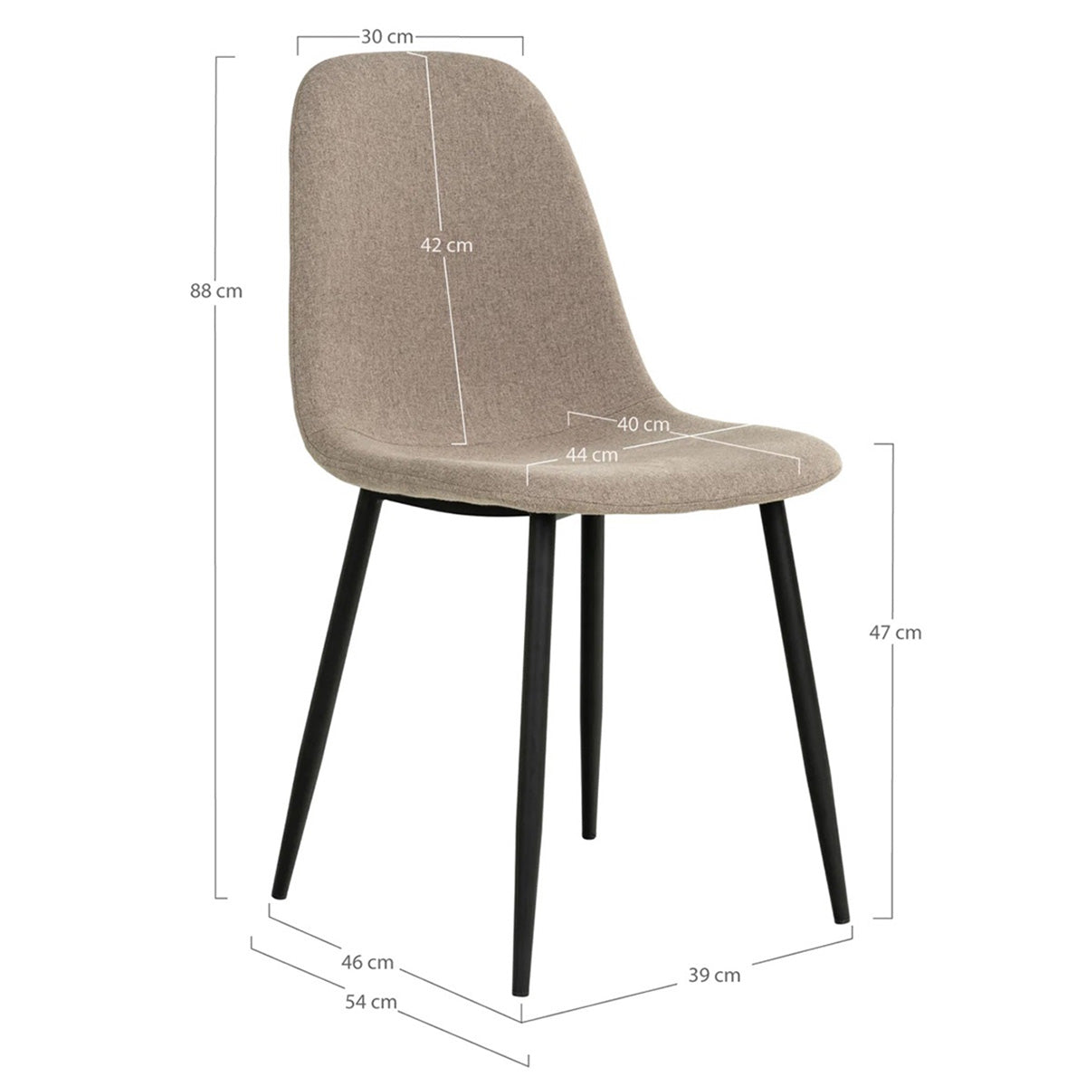 Stockholm Stone Dining Chair