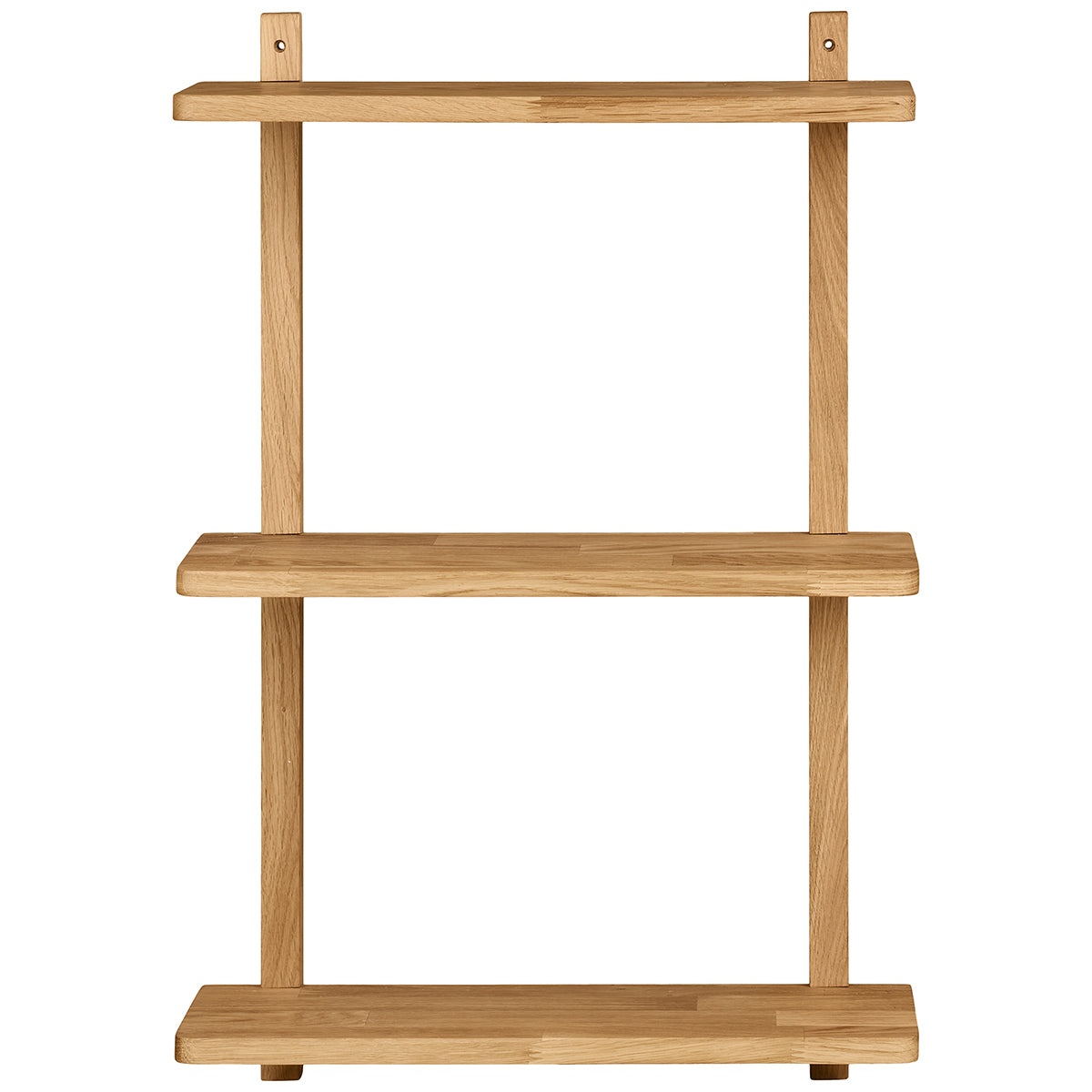 Townsville Oak Wood Open Wall Shelf