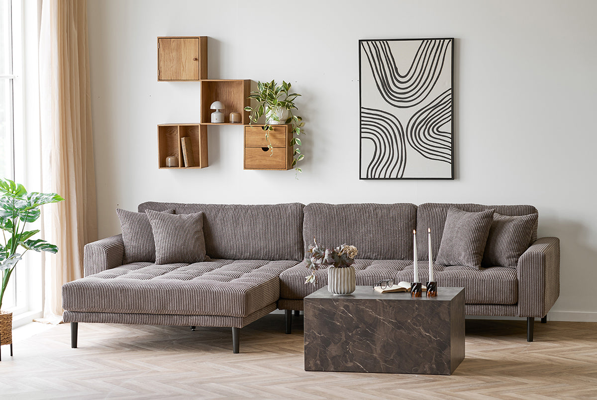 Townsville Oak Wood Wall Shelf Set