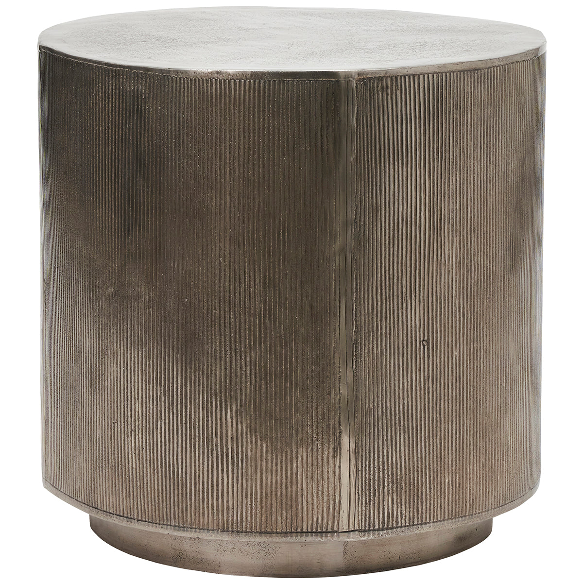 Rota Brushed Silver Coffee Table - WOO .Design