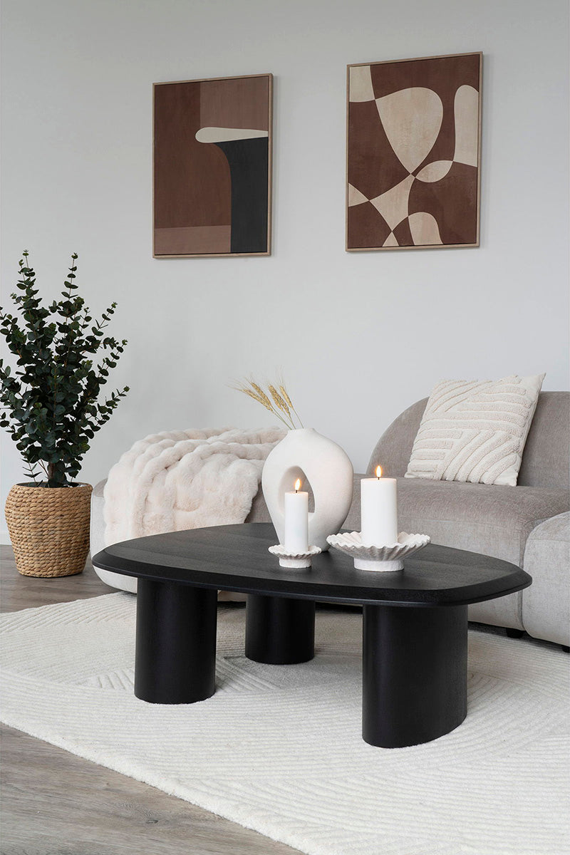 Tirano Black Coffee Table - WOO .Design