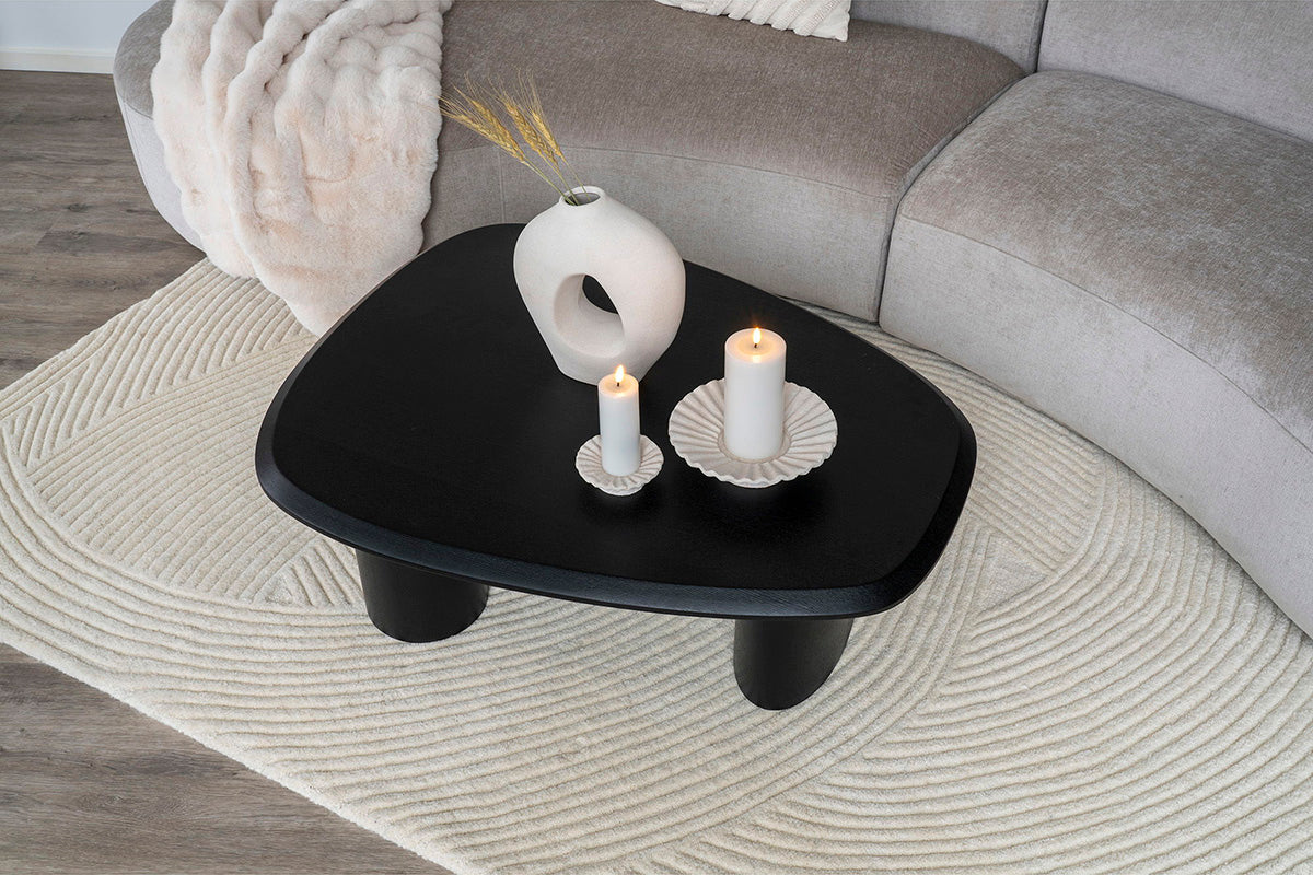 Tirano Black Coffee Table - WOO .Design