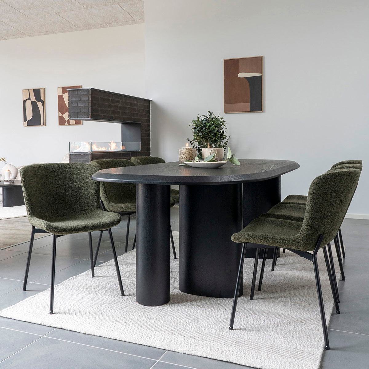 Tirano Black Dining Table - WOO .Design