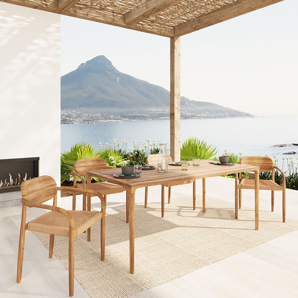 Sole Mio Nature Teak Wood Chair