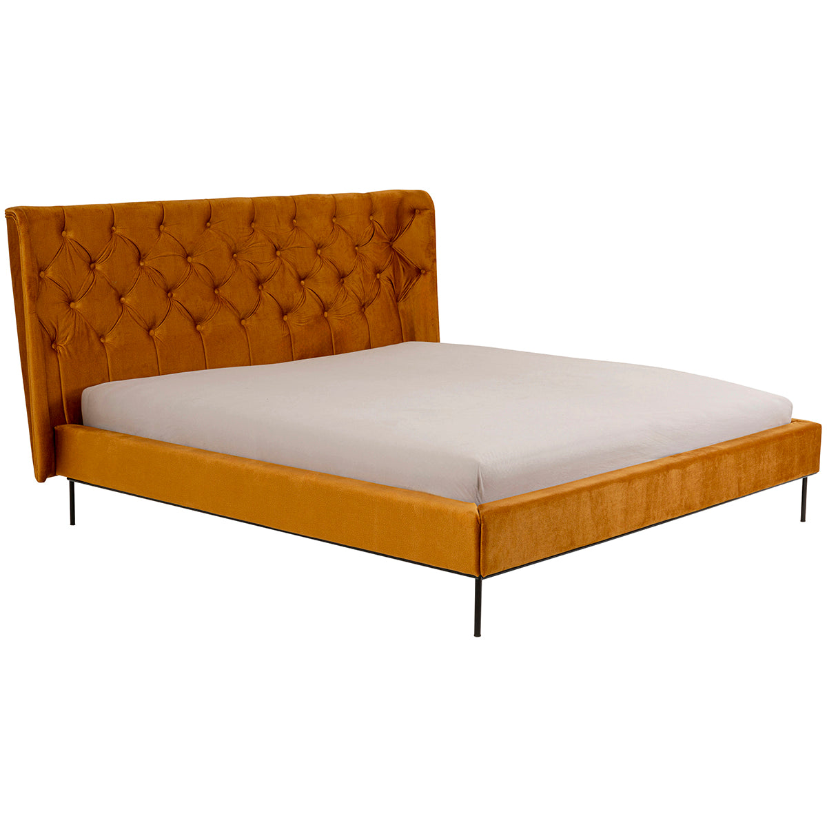 Audrey Velvet Bed
