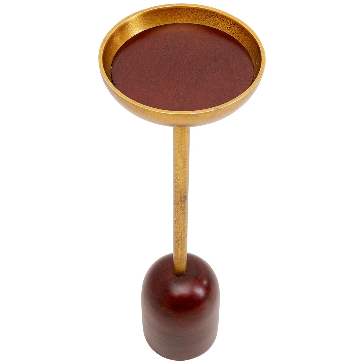 Bibo Brown/Gold Side Table
