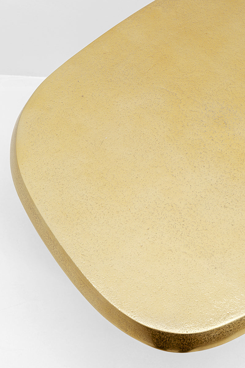 Bossy Gold Organic Side Table