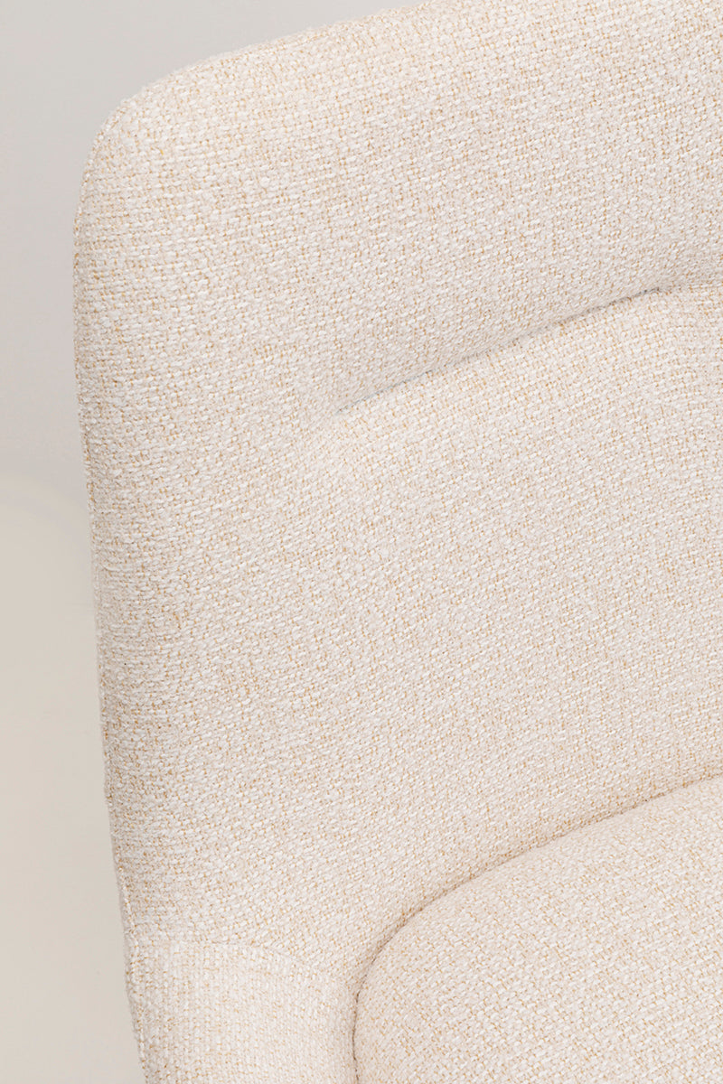 Broadway Boucle Swivel Chair (2/Set)