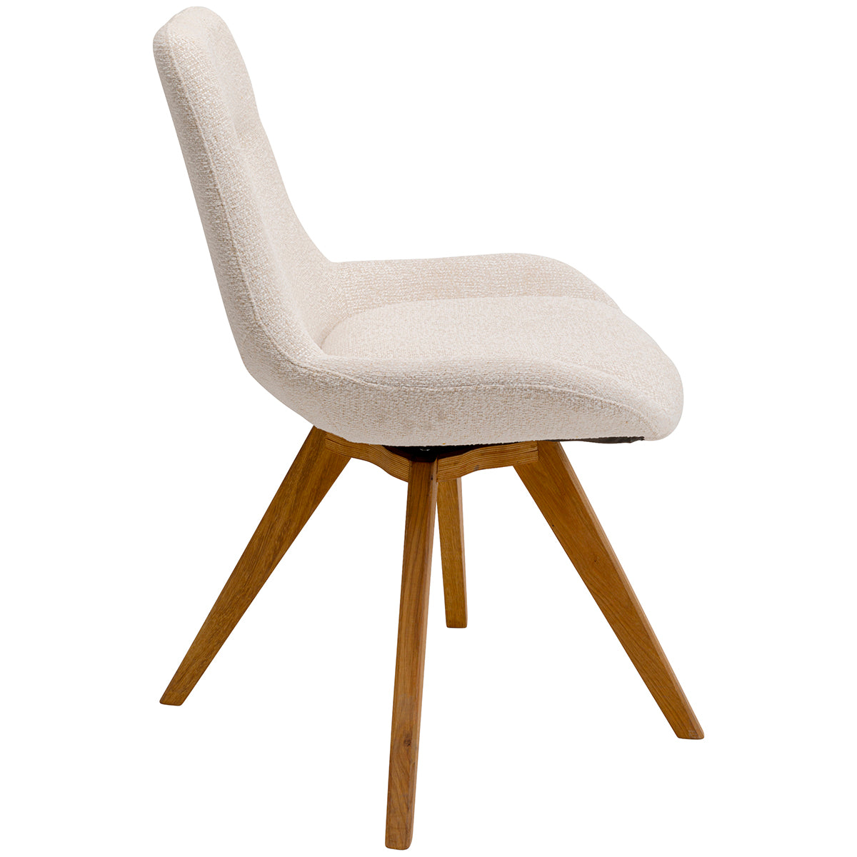 Broadway Boucle Swivel Chair (2/Set)