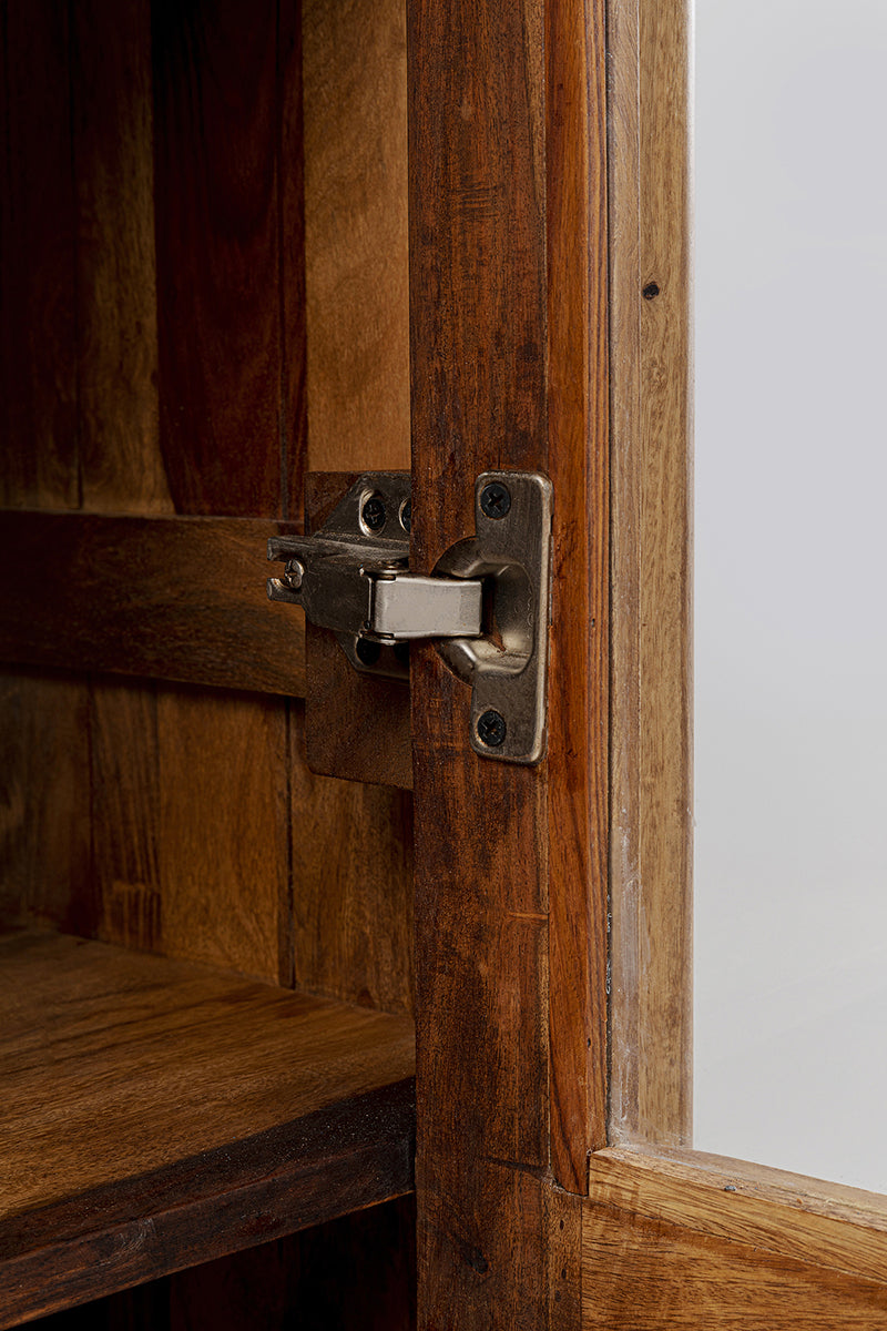 Brooklyn Nature Sheesham Wood Display Cabinet