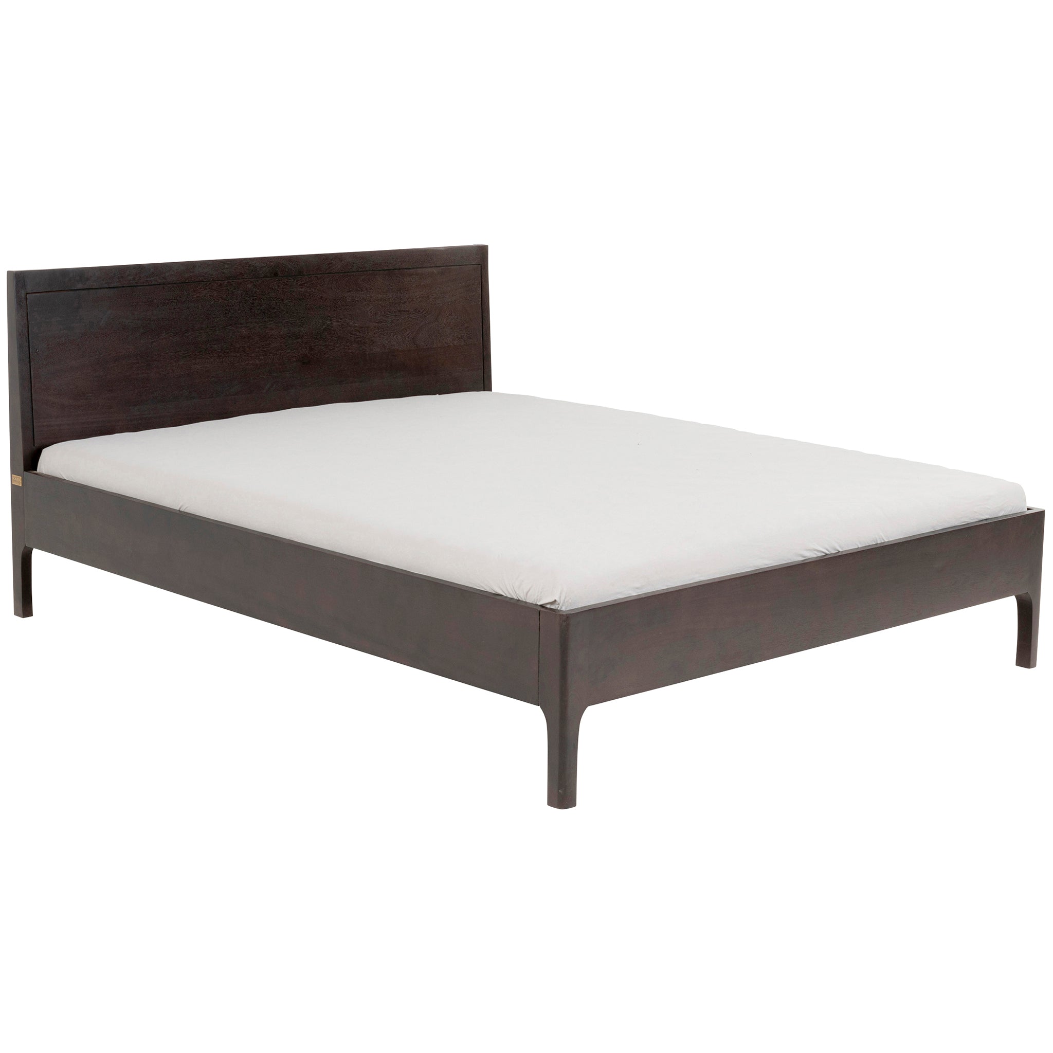 Brooklyn Walnut Sheesham Wood Bed