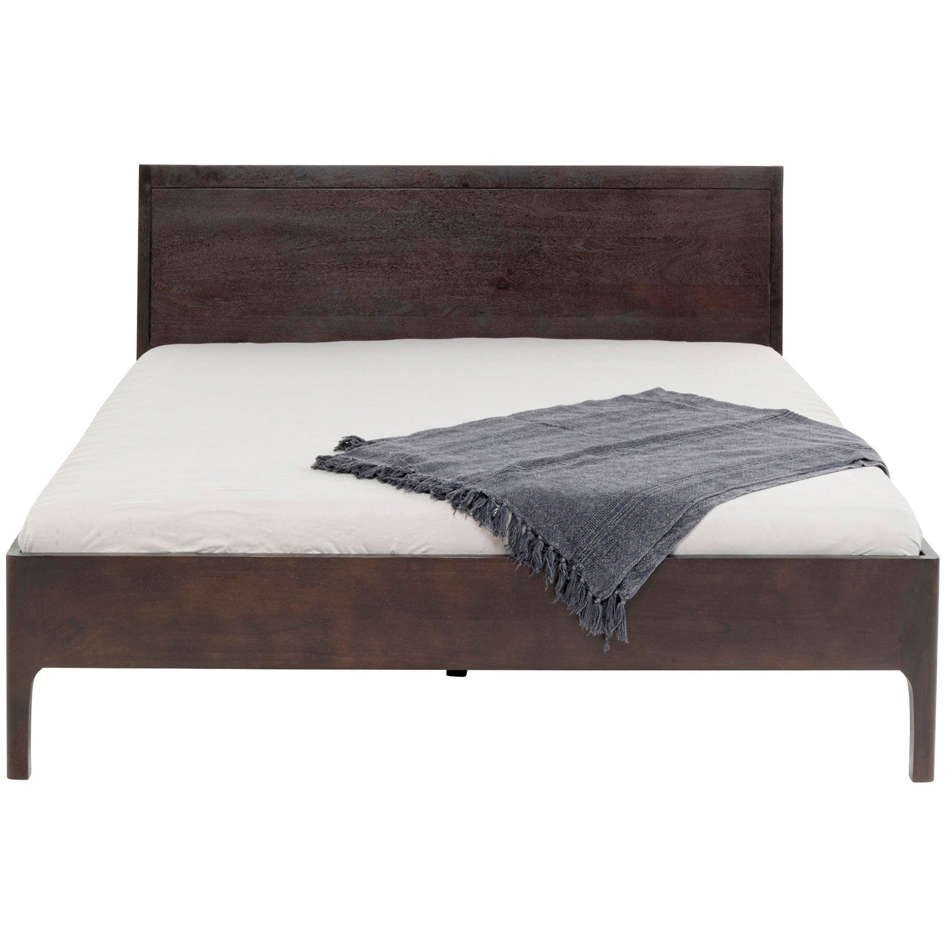 Brooklyn Walnut Sheesham Wood Bed