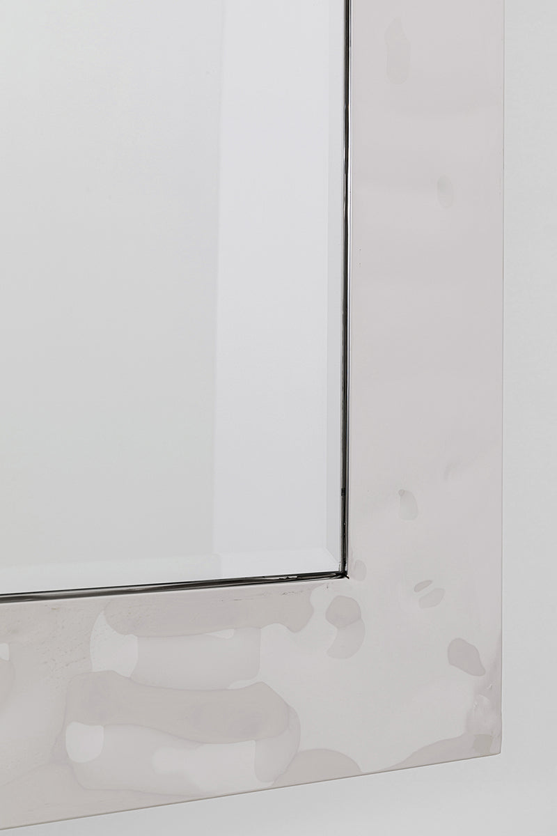 Caldera Silver Wall Mirror