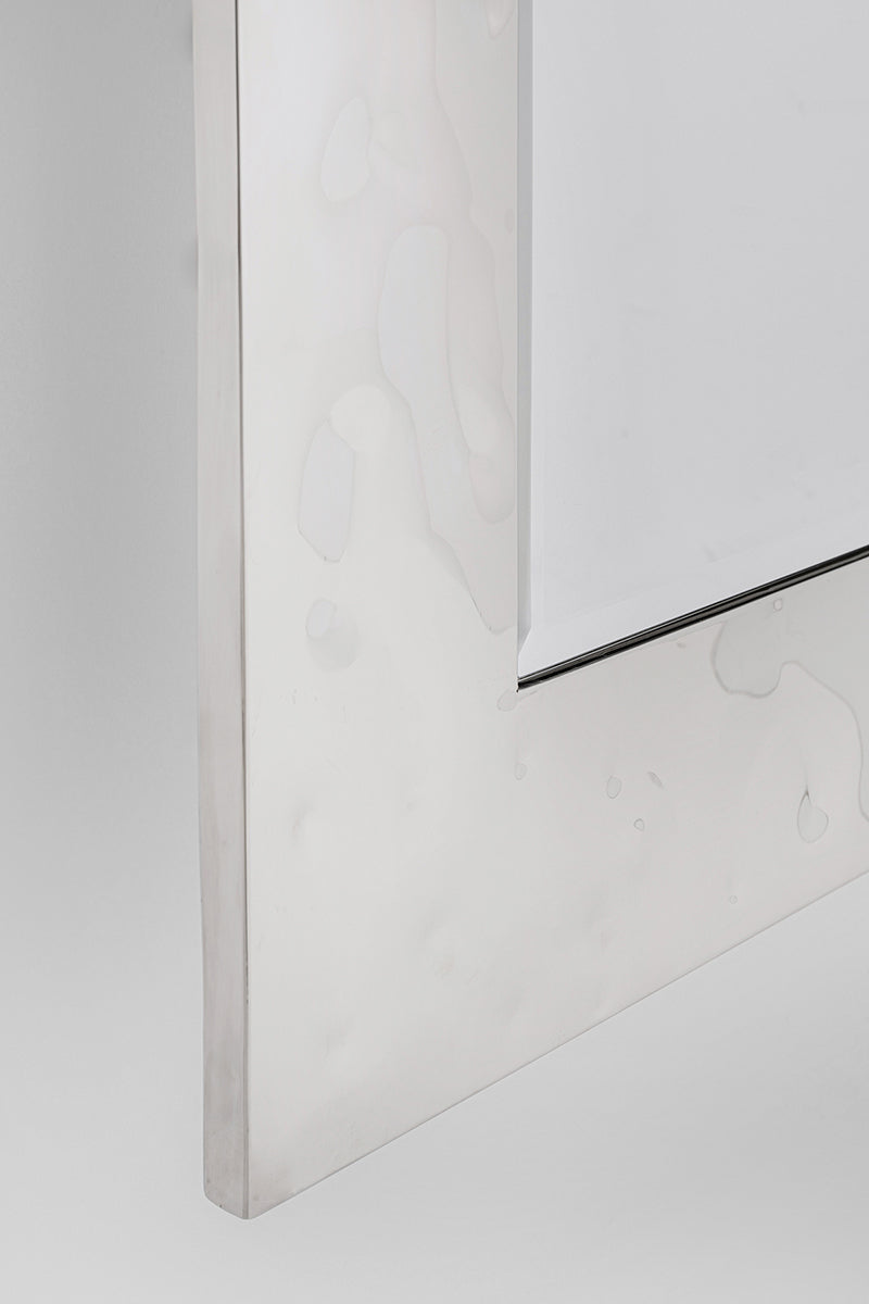 Caldera Silver Wall Mirror