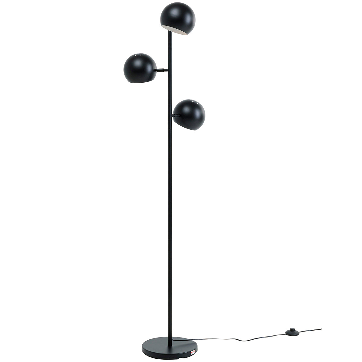 Calotta Black 3 Lite Floor Lamp