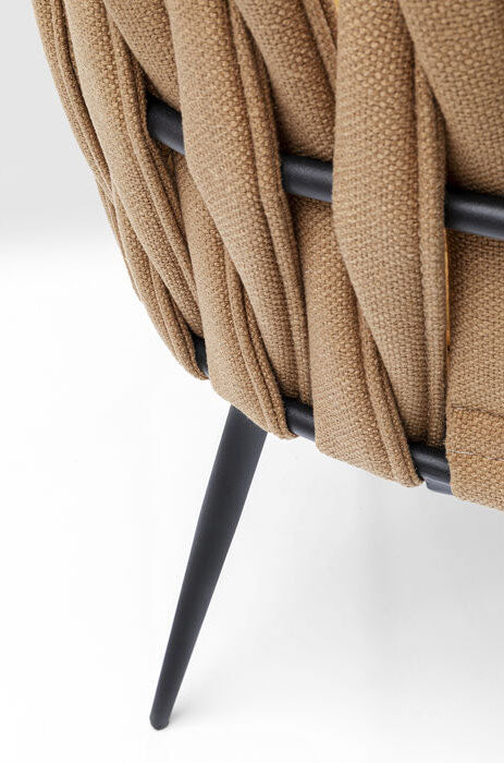 Cheerio Yellow Chair with Armrest (4/Set) - WOO .Design