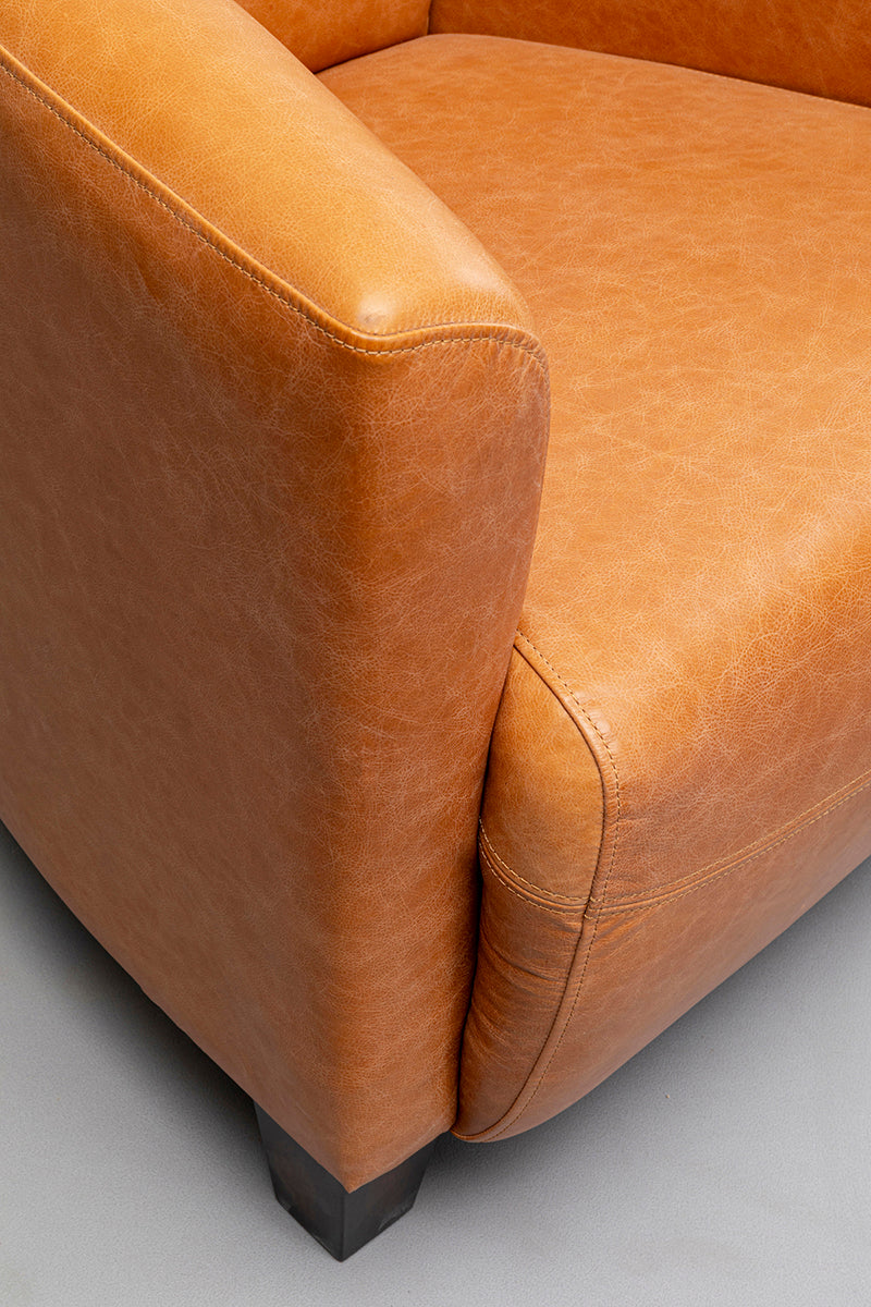 Cigar Smart Light Brown Lounge Armchair