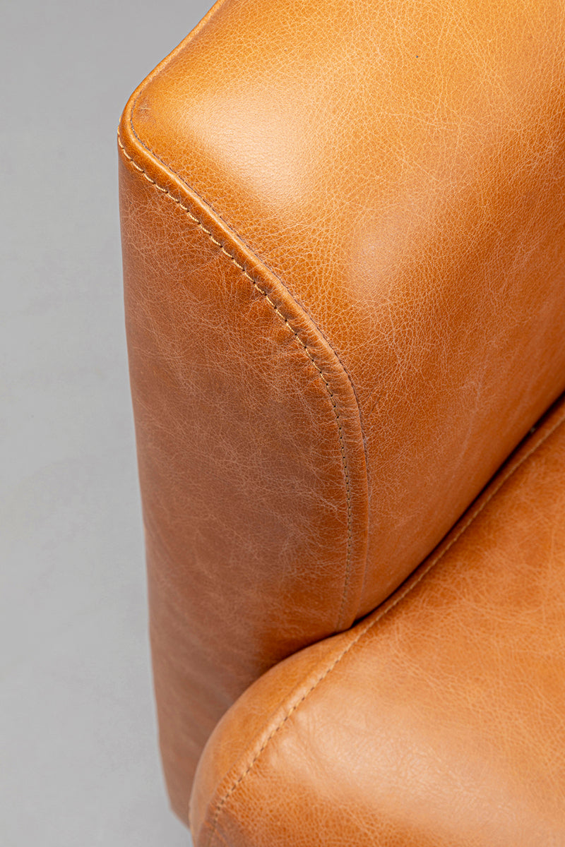 Cigar Smart Light Brown Lounge Armchair