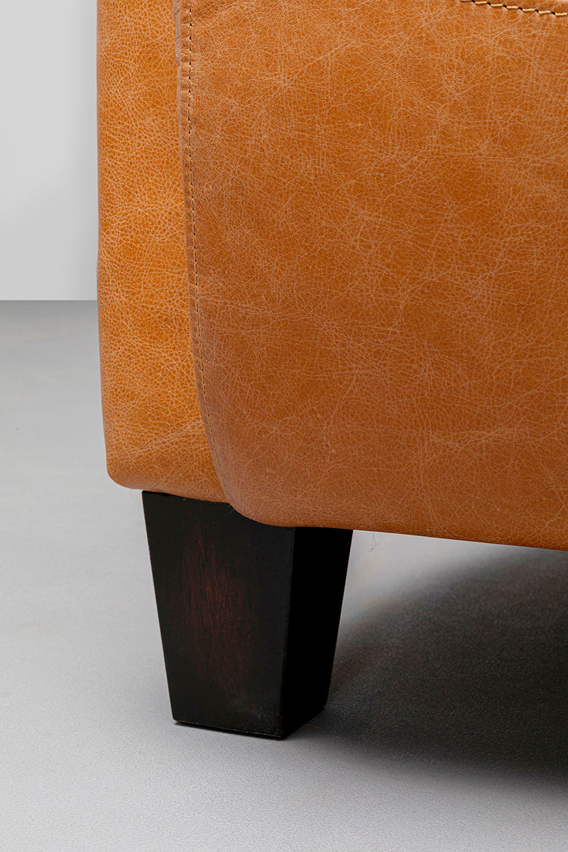 Cigar Smart Light Brown Lounge Armchair