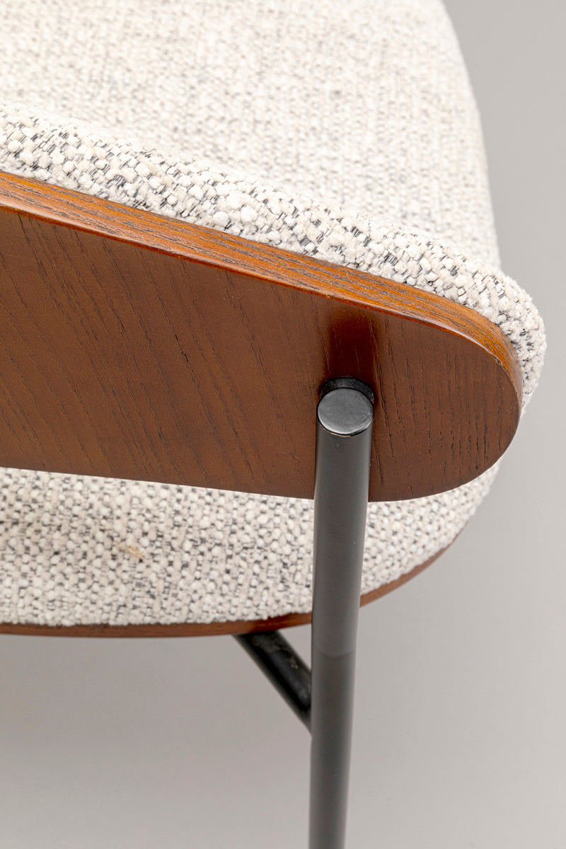 Cindy Chair with Armrest (2/Set)