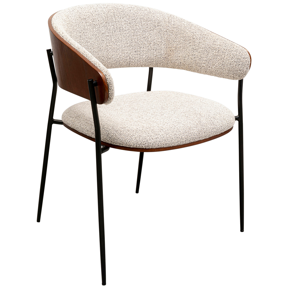 Cindy Chair with Armrest (2/Set)