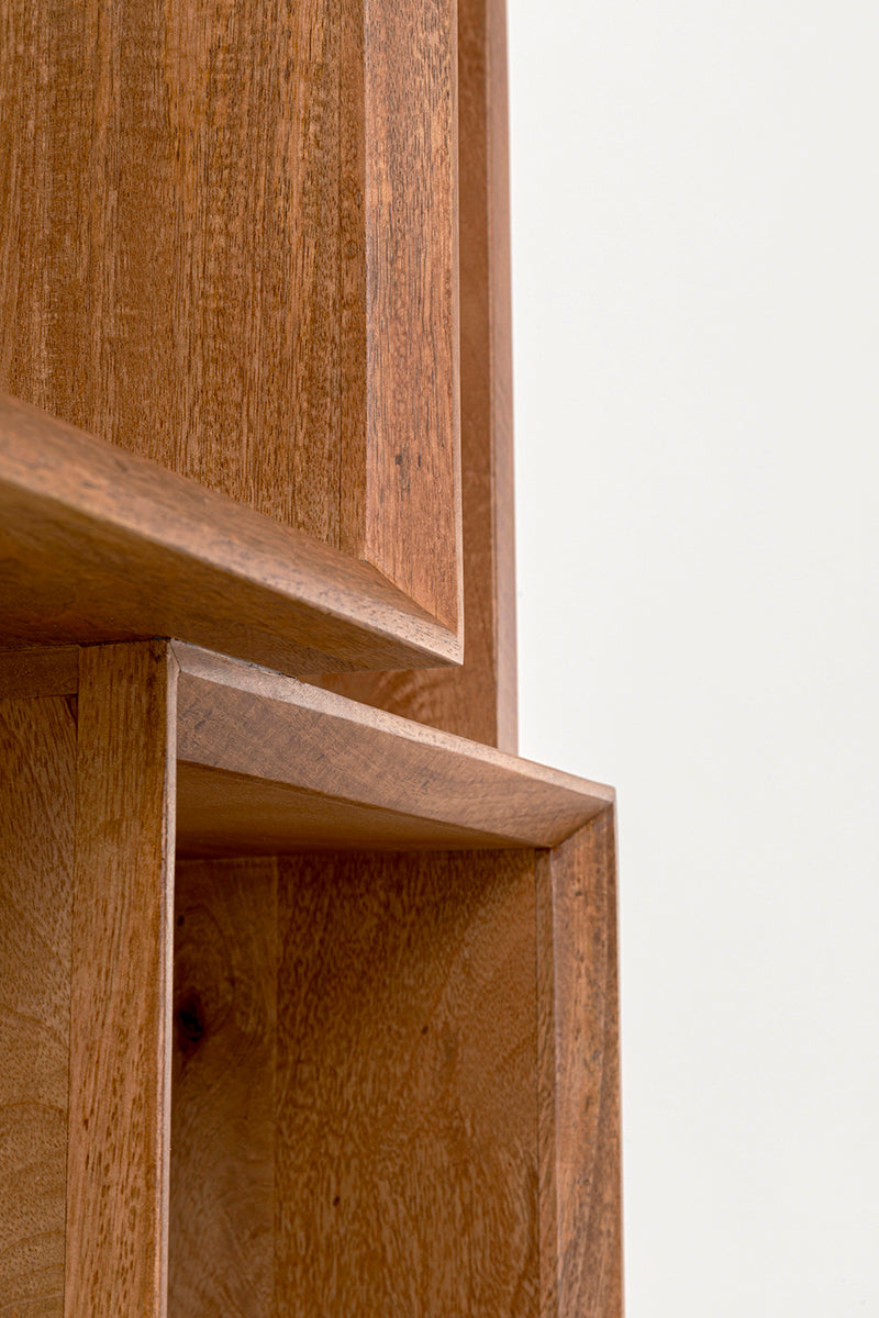 Cubes Balance Mango Wood Shelf