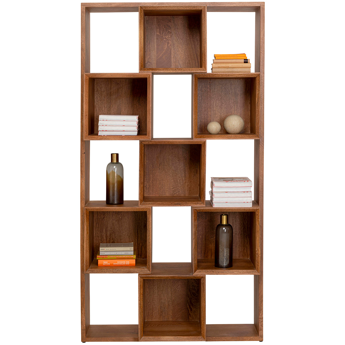 Cubes Balance Mango Wood Shelf