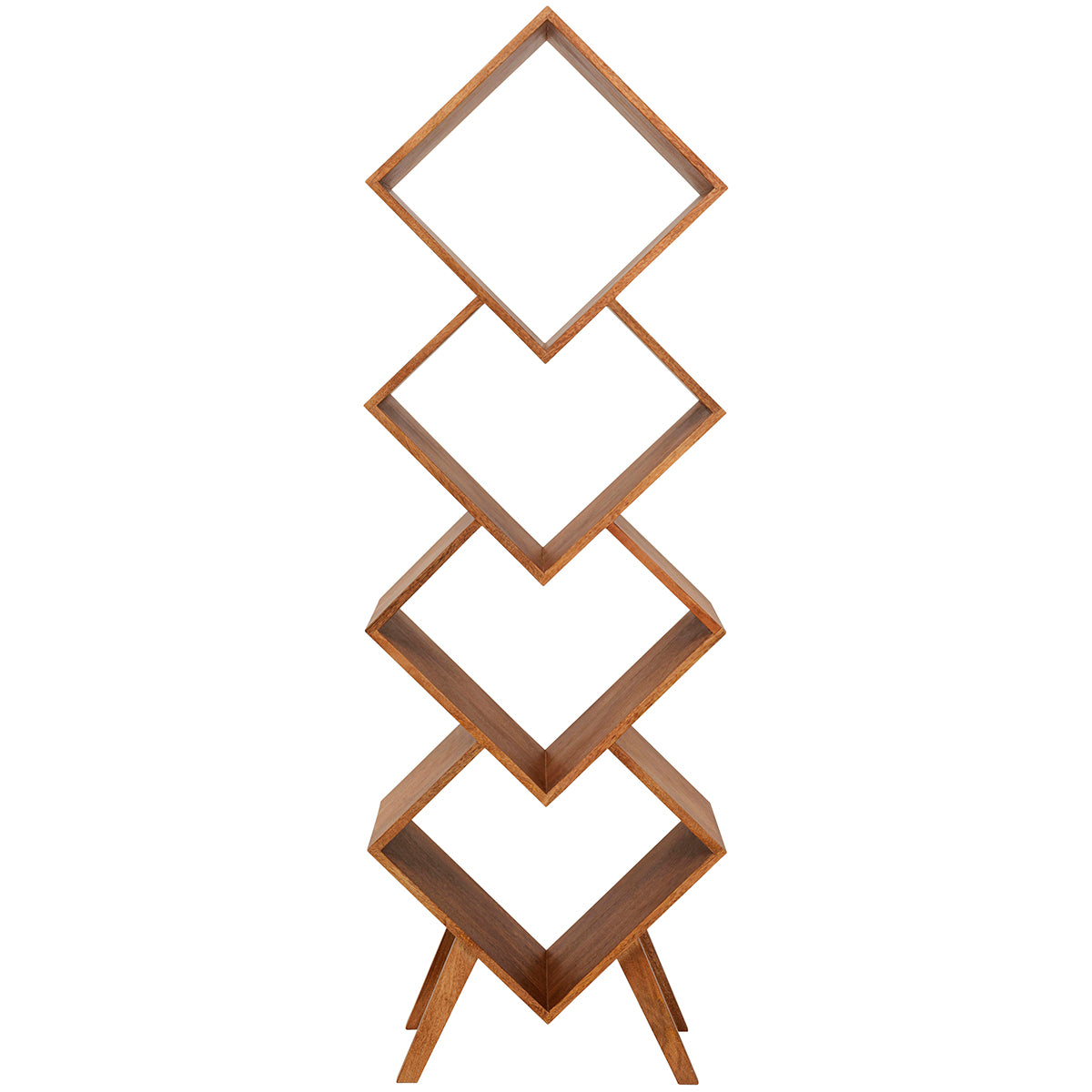 Cubes Balance Slim Mango Wood Shelf